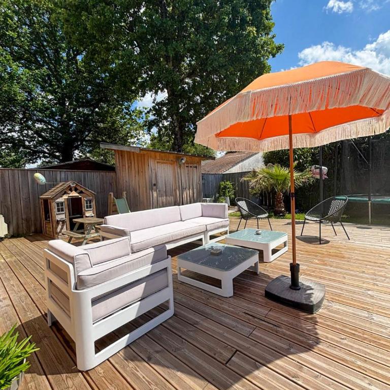 Villa Jeane-Rose, maison en bois avec Piscine - Haus mit 4 Schlafzimmern - 56