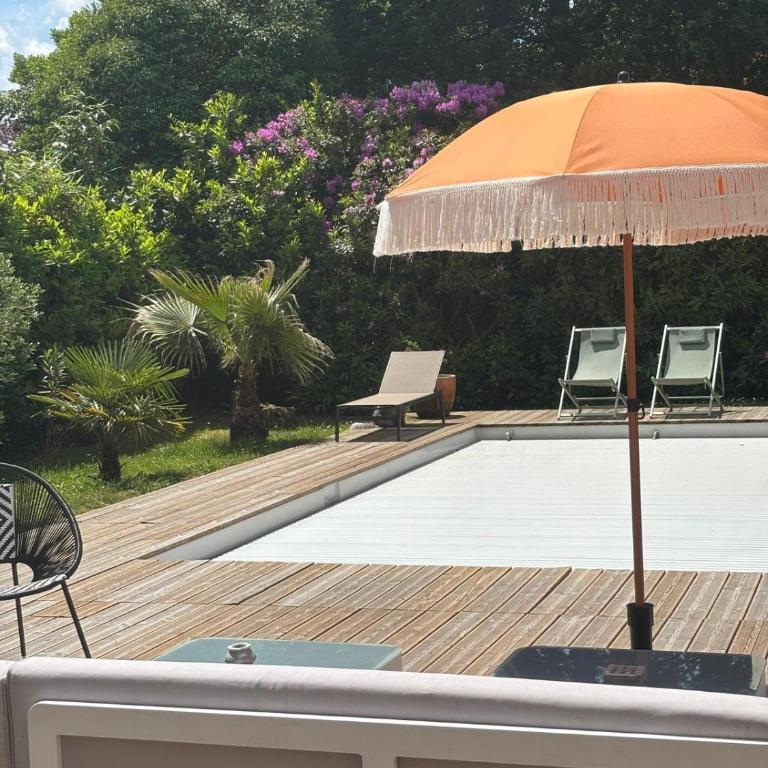 Villa Jeane-Rose, maison en bois avec Piscine - Haus mit 4 Schlafzimmern - 53