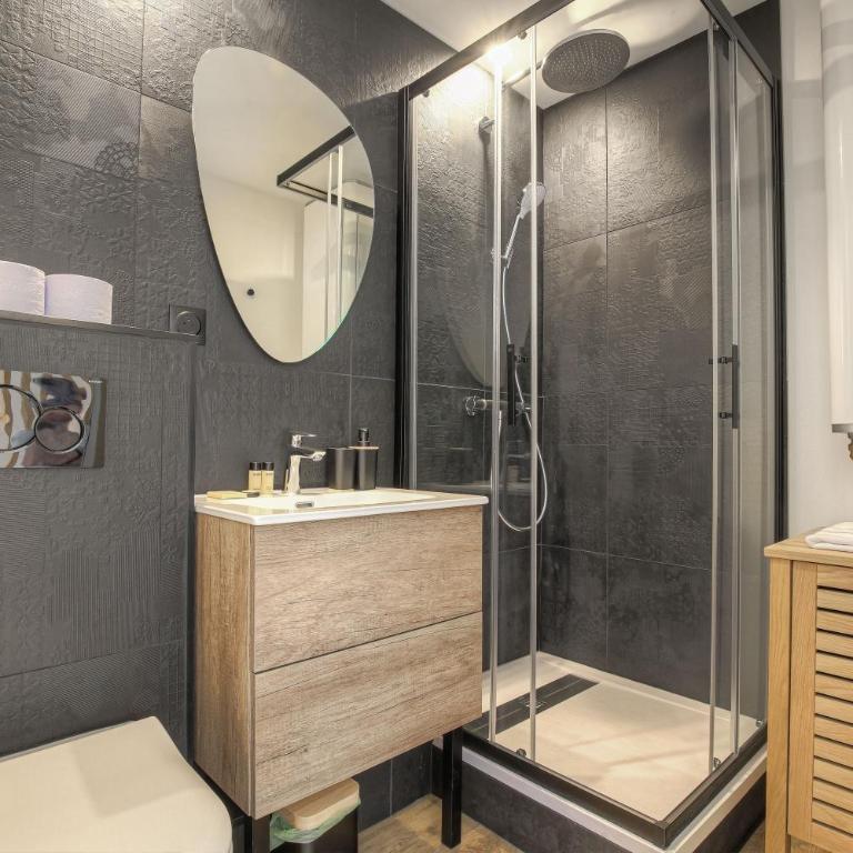 Joli studio climatisé avec terrasse - Lyon centre - Apartment mit 1 Schlafzimmer - 13