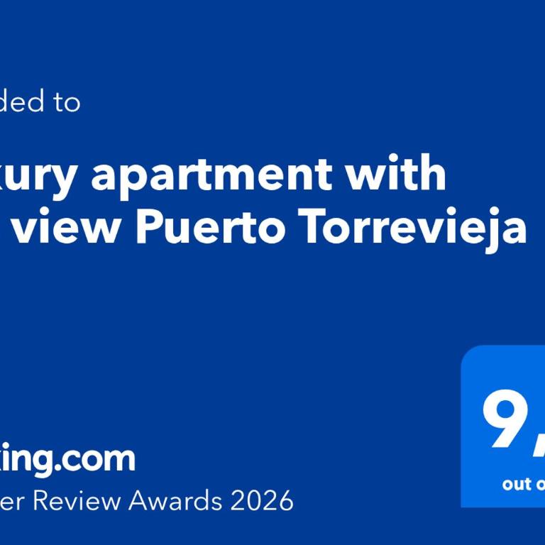 Luxury apartment with sea view Puerto Torrevieja - Apartamento de 3 dormitorios - 2