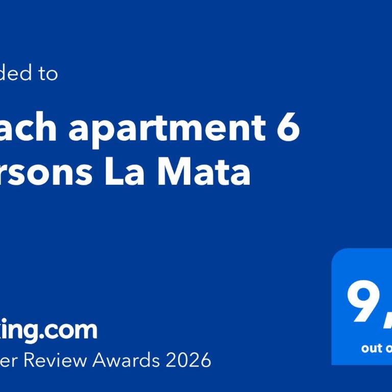 Beach apartment 6 persons La Mata - Apartamento de 3 dormitorios - 2