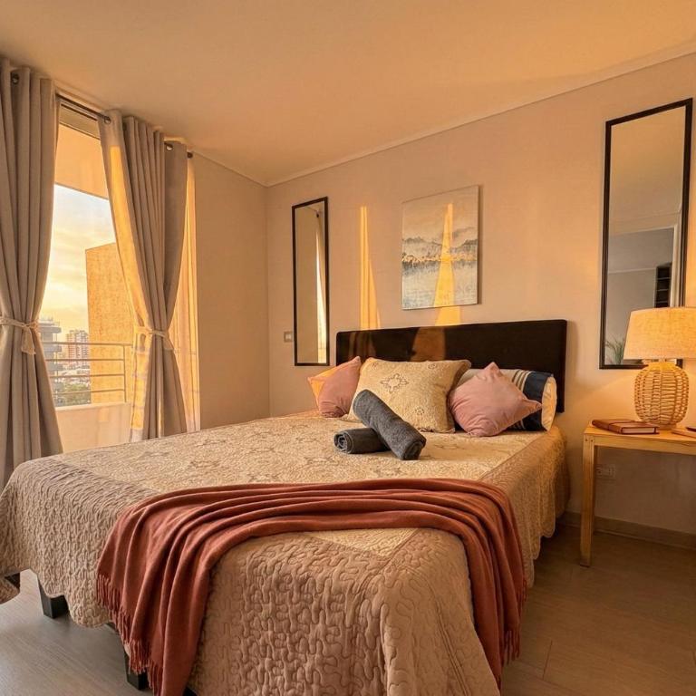 Ñuñoa I Metro Irarrazaval I Dpto Nuevo - One-Bedroom Apartment - 1