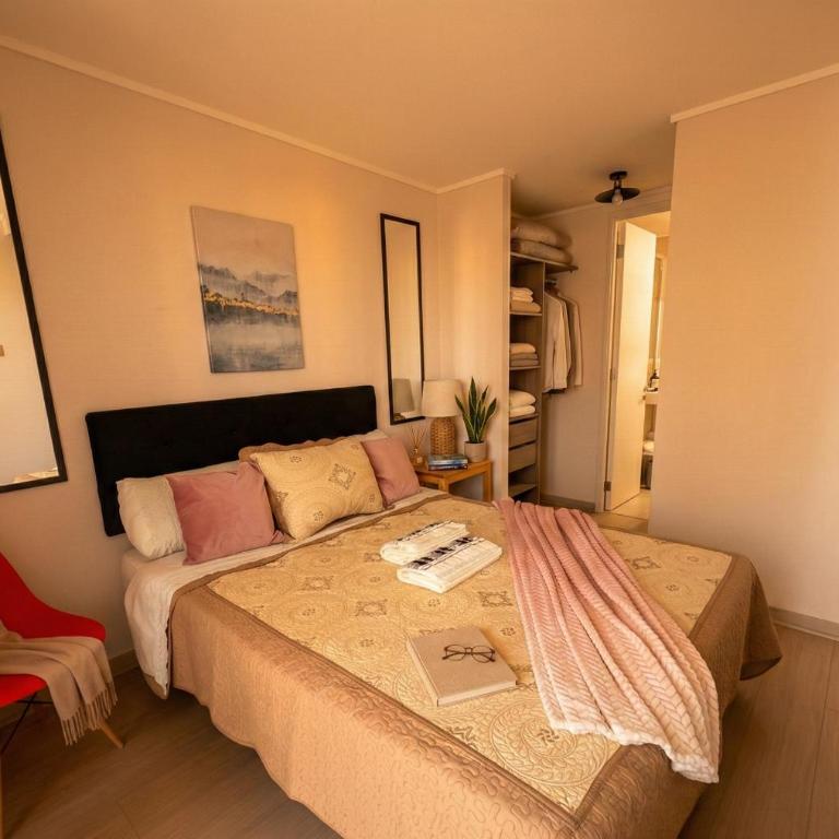 Ñuñoa I Metro Irarrazaval I Dpto Nuevo - One-Bedroom Apartment - 3