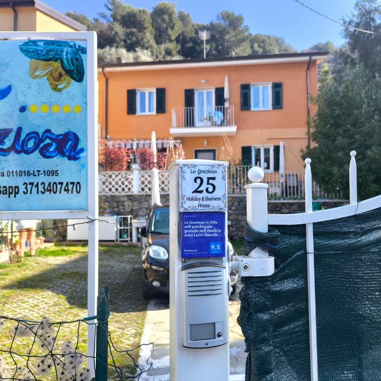 La Graziosa in Villa wifi parcheggio gratuito self check-in zona Lerici Guercio - Villa con 3 Camere da Letto - 1