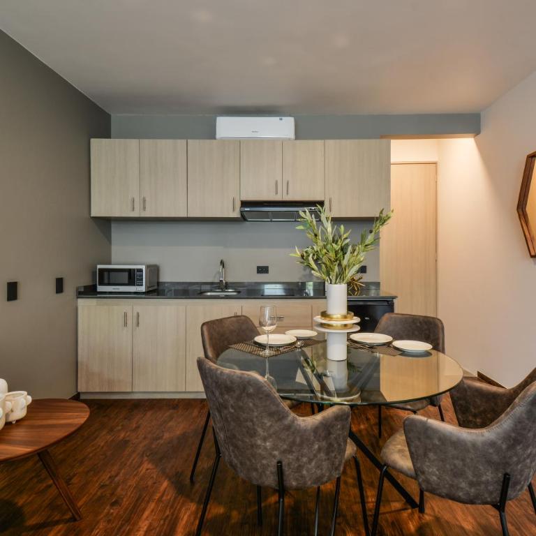 The Sterling Condesa - Estudio con 1 cama grande - 10