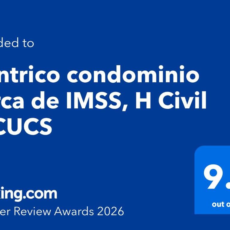 Céntrico condominio cerca de IMSS, H Civil & CUCS - Apartamento - 52