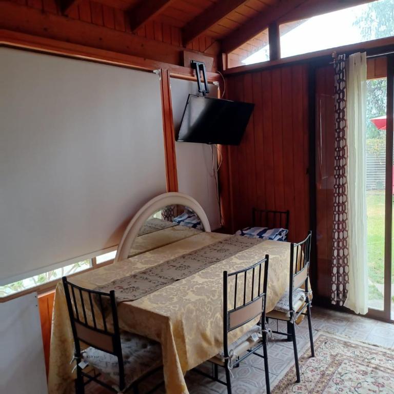 Cabaña acogedora en Olmué con piscina y parrilla - Two-Bedroom House - 11