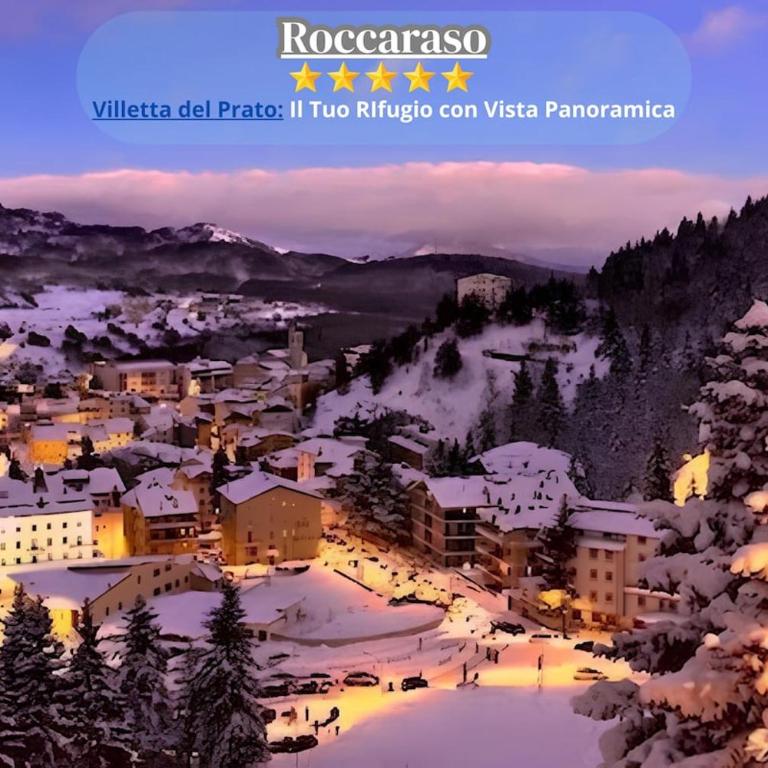 Villetta del Prato Il Tuo rifugio con Straordinaria Vista a Roccaraso - Apartment mit 3 Schlafzimmern - 9