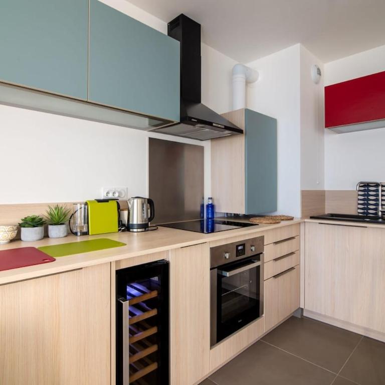 66 Poincaré - Luxury apartment for 2 people - air conditioning, - parking - Apartamento de 1 dormitorio - 14