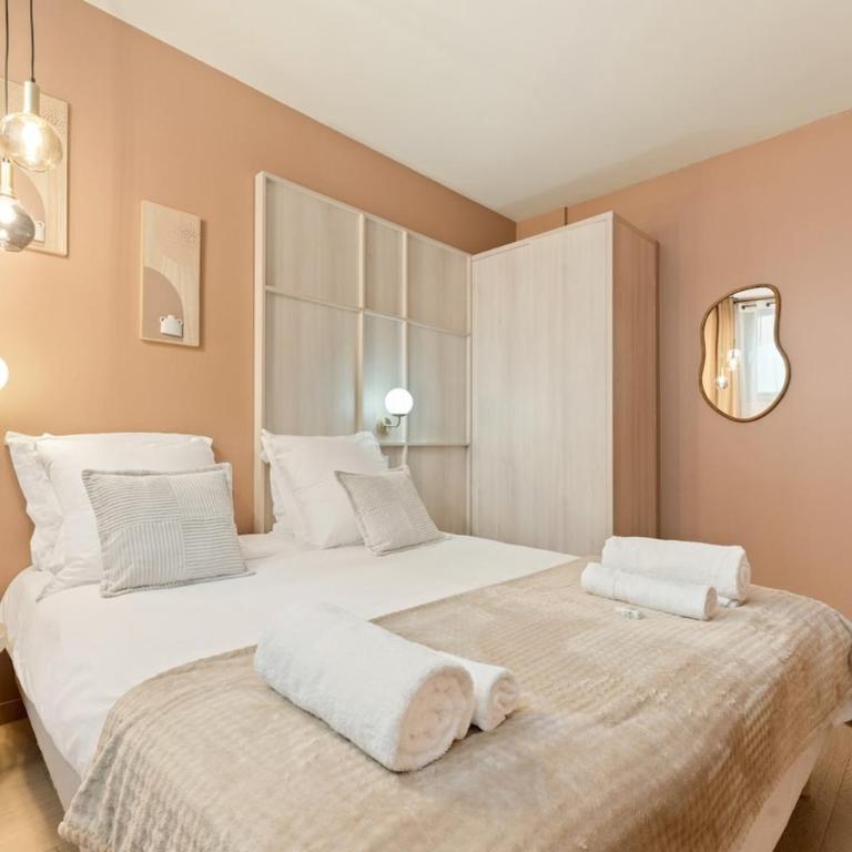 Appartement refait à neuf - 6 perssones - Paris - Appartement 2 Chambres - 6