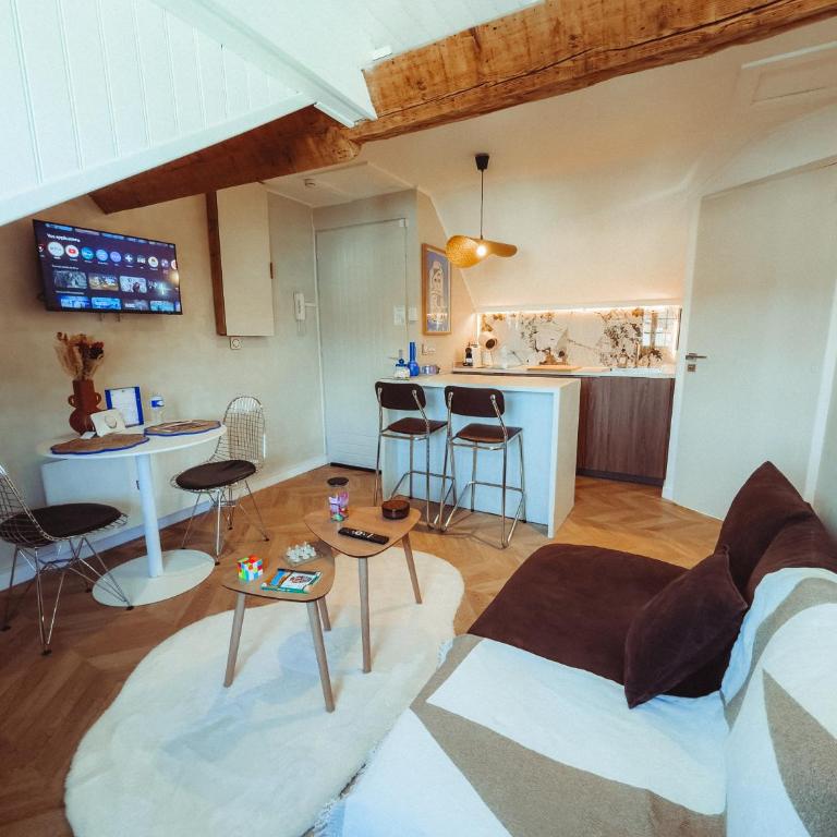 La Suite Media, Elégante suite en centre-ville, appartement avec vue - Appartement 1 Chambre - 4