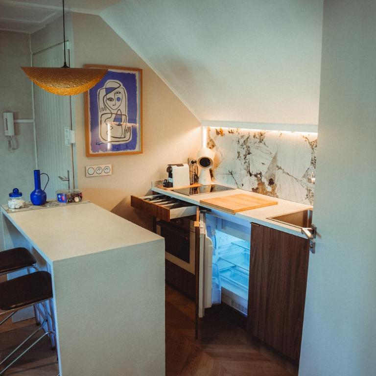 La Suite Media, Elégante suite en centre-ville, appartement avec vue - Appartement 1 Chambre - 24