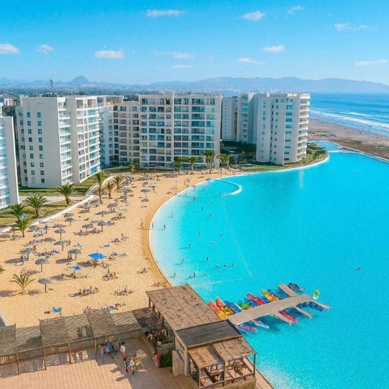 Depto 1 Dorm Frente al Mar y Laguna Cristalina - One-Bedroom Apartment - 19