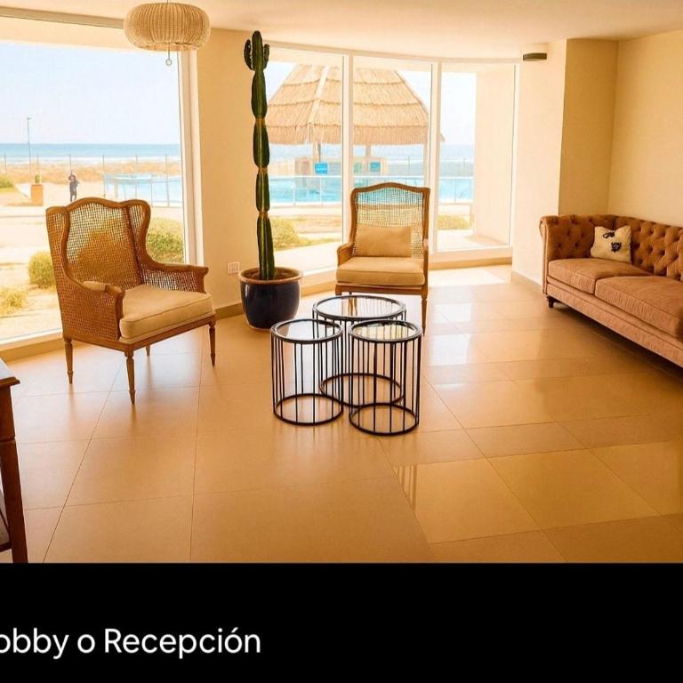 Depto 1 Dorm Frente al Mar y Laguna Cristalina - One-Bedroom Apartment - 18
