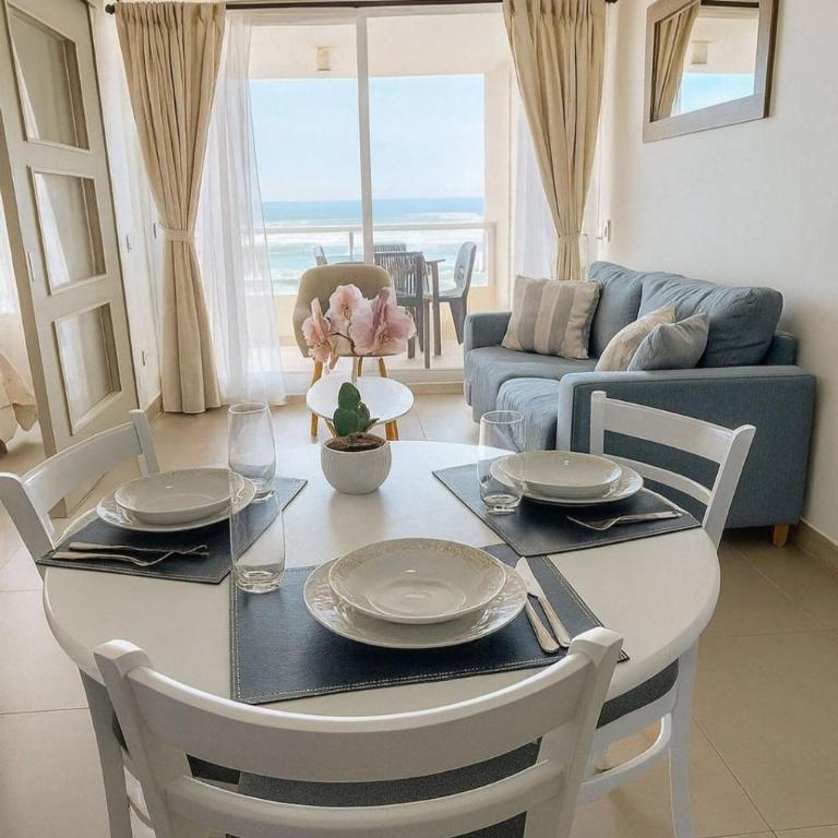 Depto 1 Dorm Frente al Mar y Laguna Cristalina - One-Bedroom Apartment - 2