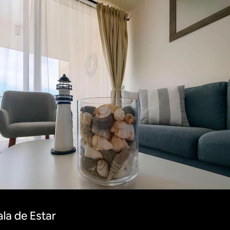 Depto 1 Dorm Frente al Mar y Laguna Cristalina - One-Bedroom Apartment - 3