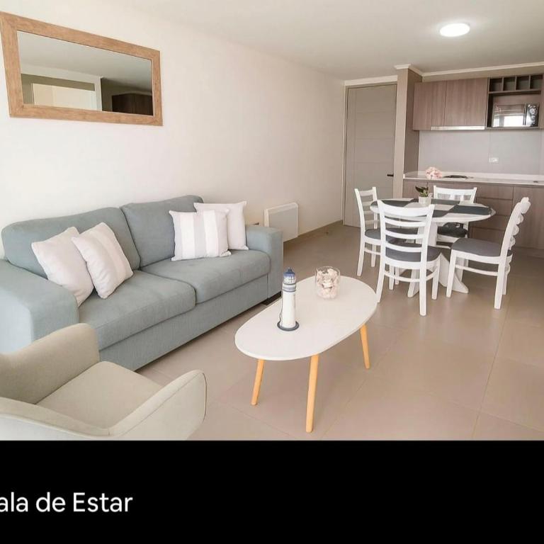 Depto 1 Dorm Frente al Mar y Laguna Cristalina - One-Bedroom Apartment - 5