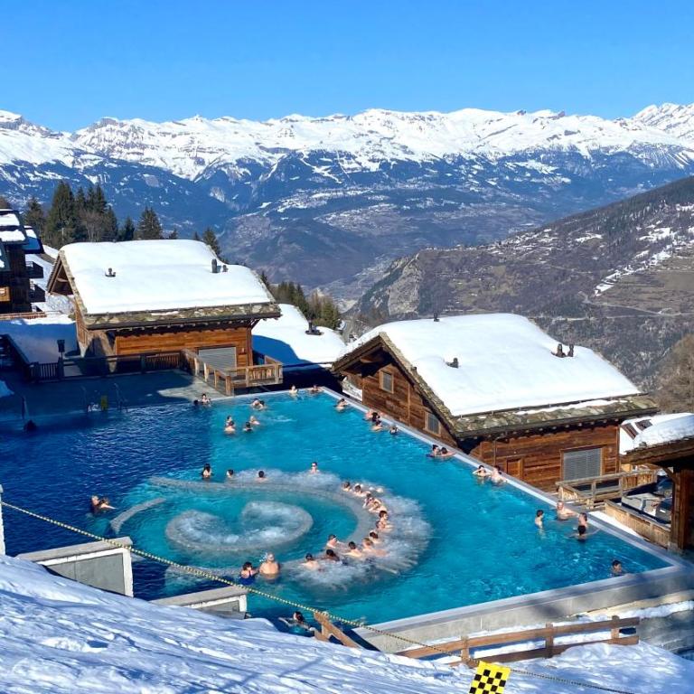 La Pourvoirie - 4 Vallées - Thyon-Les Collons, 10 pers, ski à 200 m, 4 parkings, vue fantastique ! - Superior Chalet - 41