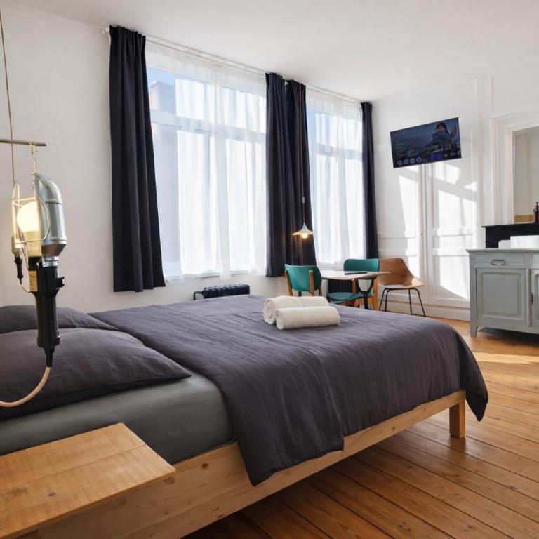 LA MAISON FIVES - Esprit Hôtel Design - Lille - Chambre Double avec Salle de Bains Privative - 2