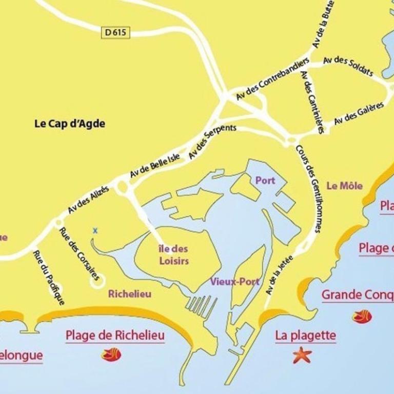 La Royale au Le Cap d'Agde - Apartamento de 2 dormitorios - 35
