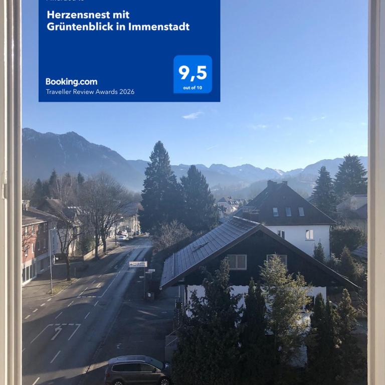 Herzensnest mit Grüntenblick in Immenstadt - Apartment mit 1 Schlafzimmer - 1