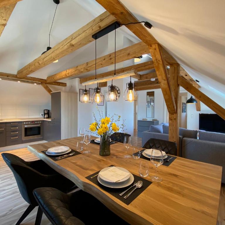 Modernes 3-Familienhaus im Allgäu - Apartment mit 1 Schlafzimmer - 2