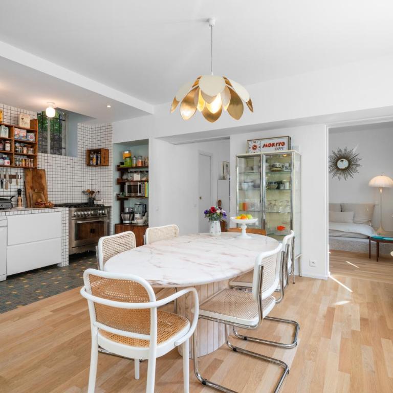 Maison Nice - Plage 300m - Parking - Maison 3 Chambres - 25