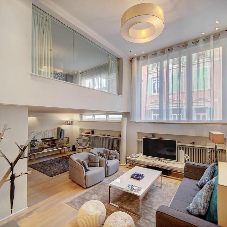 Azurenting - Le Loft - Grand duplex exception 3 chambres - Clim - Apartamento Suite de 3 dormitorios - 2