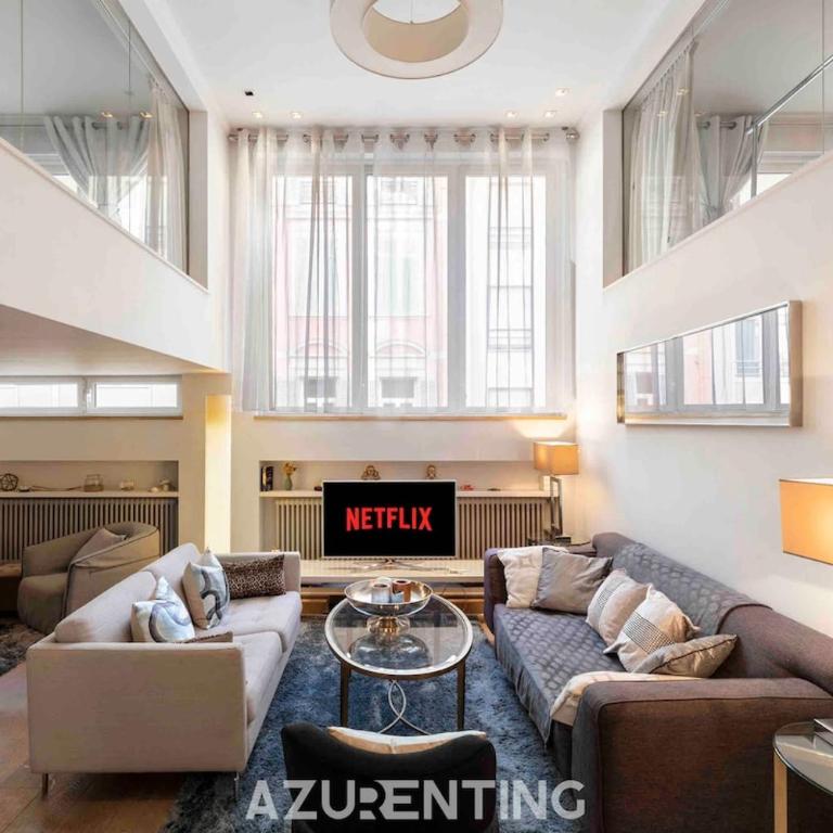 Azurenting - Le Loft - Grand duplex exception 3 chambres - Clim - Apartamento Suite de 3 dormitorios - 19