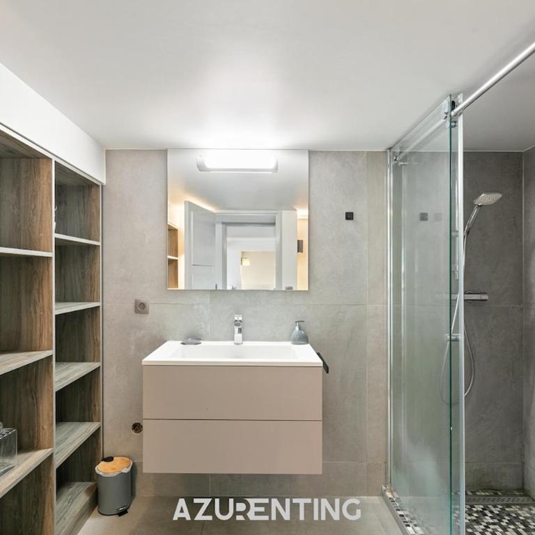 Azurenting - Le Loft - Grand duplex exception 3 chambres - Clim - Apartamento Suite de 3 dormitorios - 21