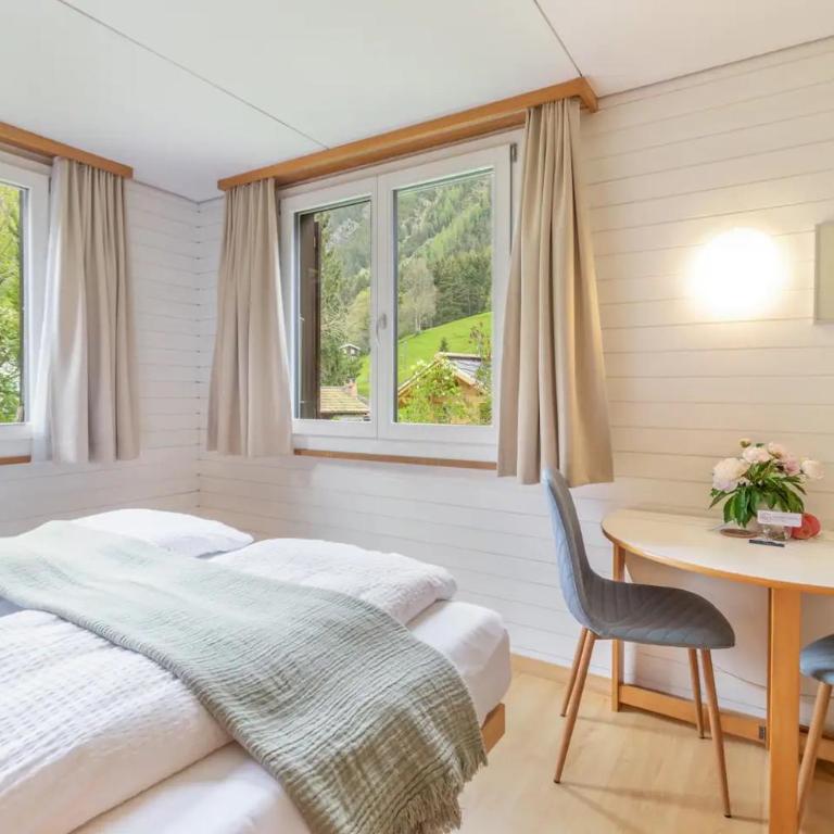 Rustic Modern Studio - Ski-in, Ski-out - by Wengen Rentals - Studio-Apartment mit Kingsize-Bett - 16