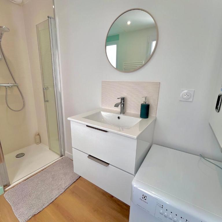 L'atelier Azur - T2 Saint-Nazaire - Appartement 1 Chambre - Vue sur Jardin - 10