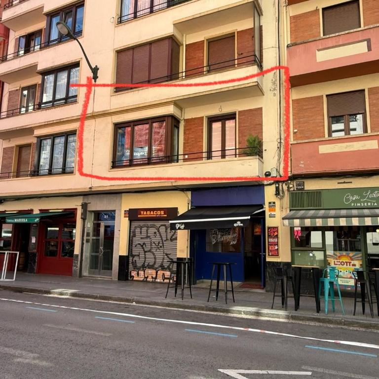 Apartamento NUEVO Lujoso Suites Centro Bilbao Wifi ,Parking - Two-Bedroom Apartment - 40