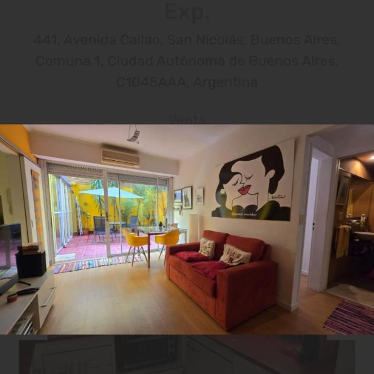 Hermoso apartamento con patio en el centro de Buenos Aires - Apartamento de 1 dormitorio - 7