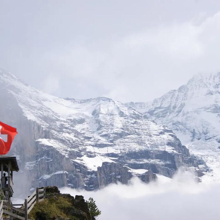 Modern Wengen Studio - Ski-in, Ski-out - by Wengen Rentals - Apartment mit Blick auf die Berge - 21