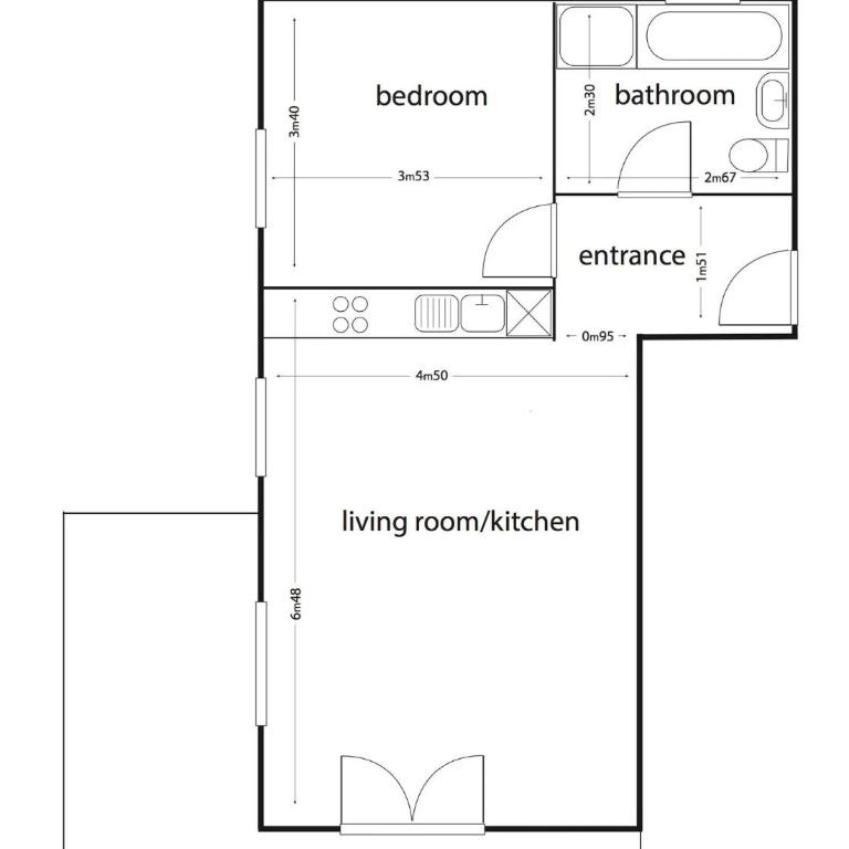 Spacious 1BR Apartment - Ski-in, Ski-out - by Wengen Rentals - Apartment mit 1 Schlafzimmer und Terrasse - 4