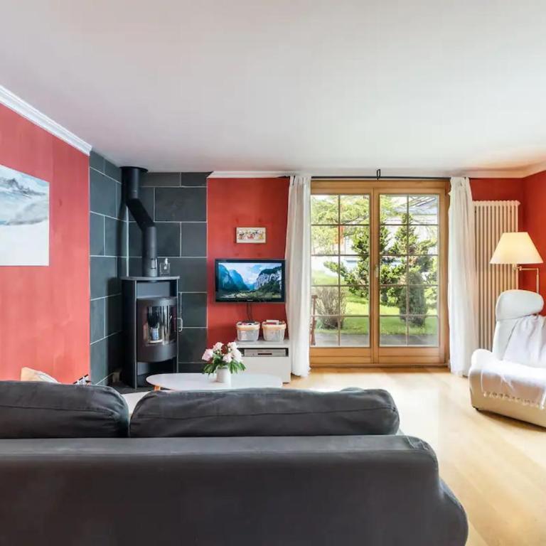 Spacious 1BR Apartment - Ski-in, Ski-out - by Wengen Rentals - Apartment mit 1 Schlafzimmer und Terrasse - 10