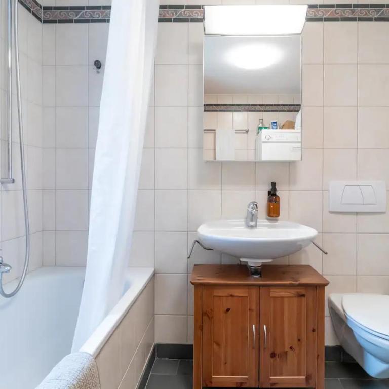 Spacious 1BR Apartment - Ski-in, Ski-out - by Wengen Rentals - Apartment mit 1 Schlafzimmer und Terrasse - 6