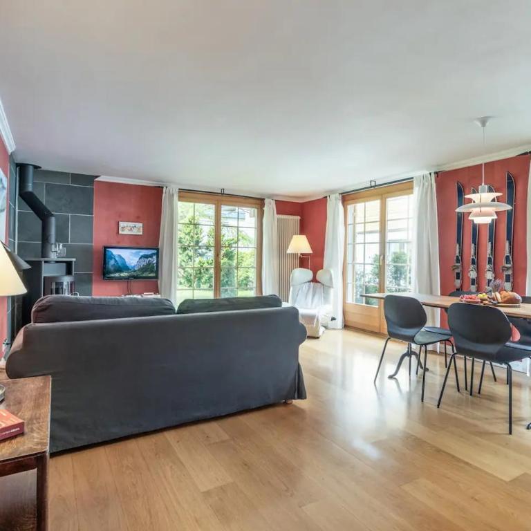 Spacious 1BR Apartment - Ski-in, Ski-out - by Wengen Rentals - Apartment mit 1 Schlafzimmer und Terrasse - 21