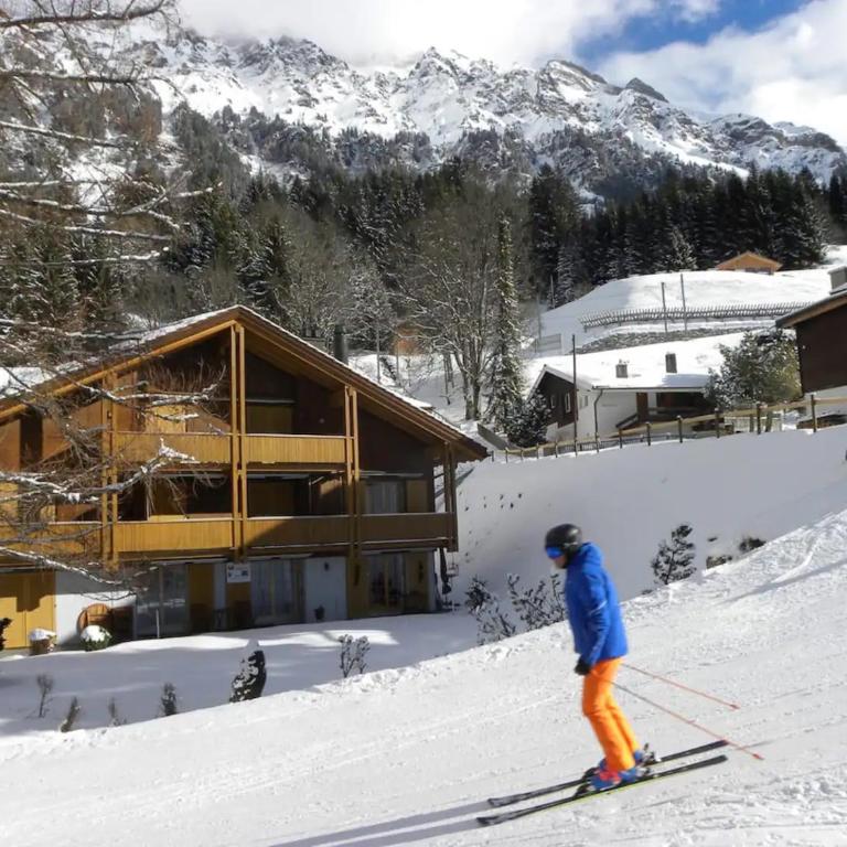 Spacious 1BR Apartment - Ski-in, Ski-out - by Wengen Rentals - Apartment mit 1 Schlafzimmer und Terrasse - 28