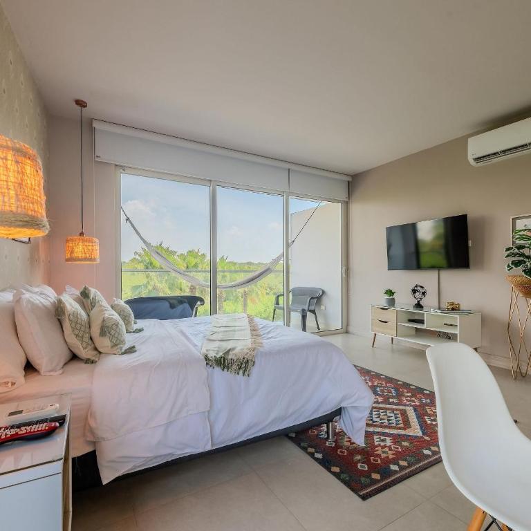 Oceanfront condominium with direct beach access Morros IO - Deluxe One-Bedroom Apartment - 12