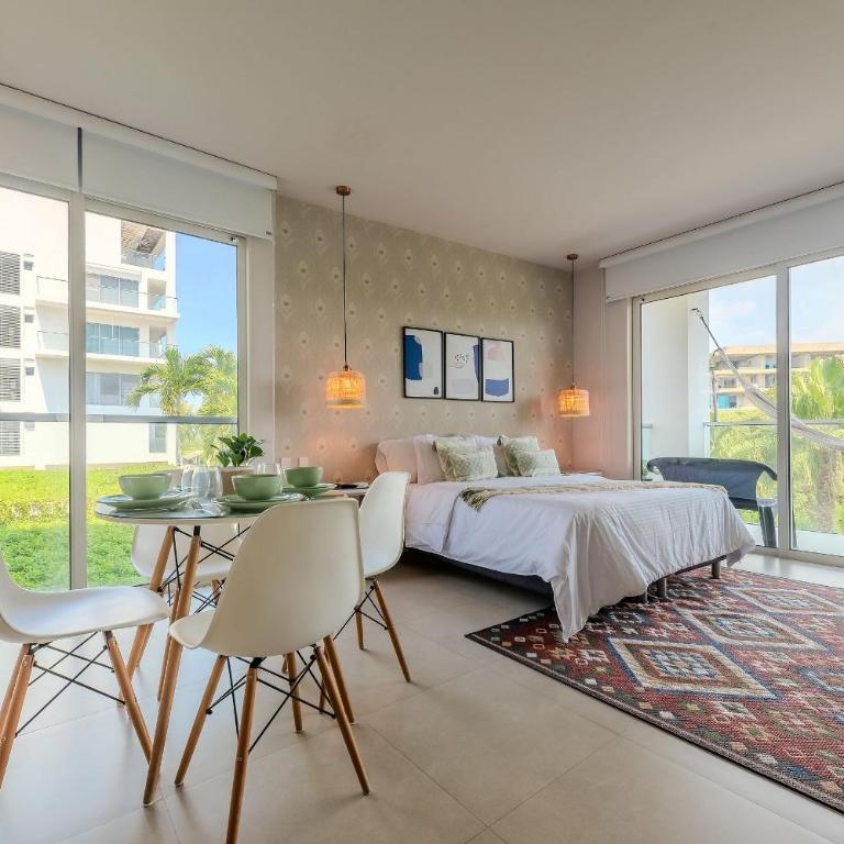 Oceanfront condominium with direct beach access Morros IO - Deluxe One-Bedroom Apartment - 27