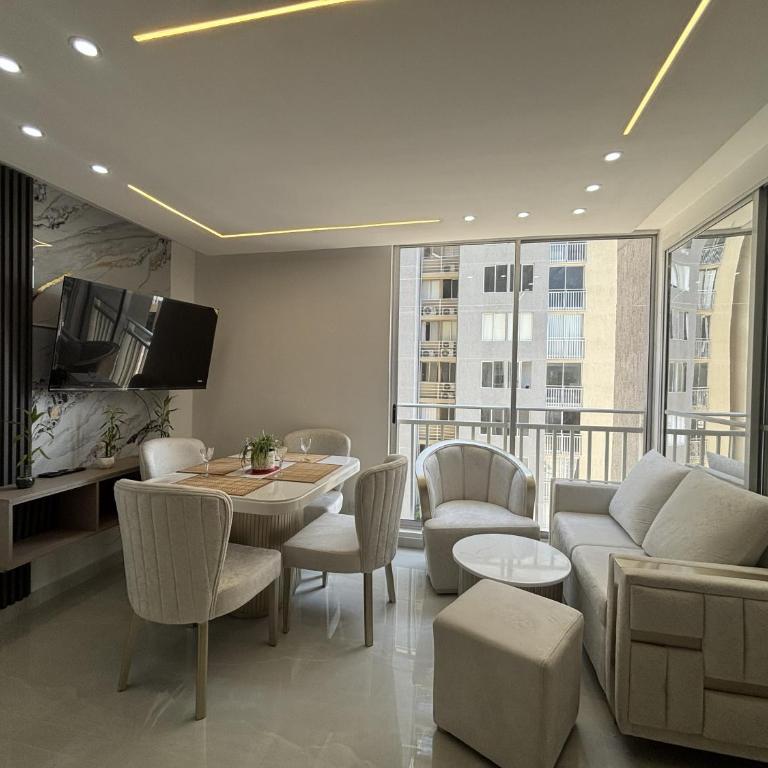 Lujoso apartamento amoblado en Barranquilla - Apartamento de 3 dormitorios - 1