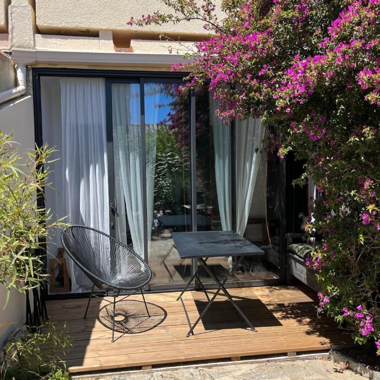 Charmant Studio avec terrasse à 300 m de la mer - Appartement 1 Chambre - 14