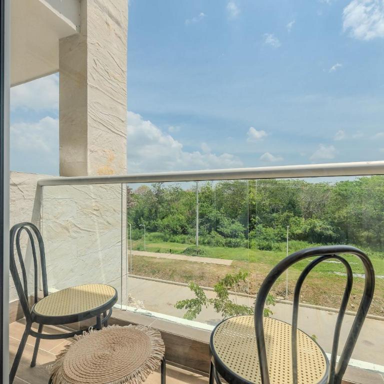 Dream Location in Cartagena | Premium Apartment at Baia Kristal - Deluxe Two-Bedroom Apartment with Garden View - 42