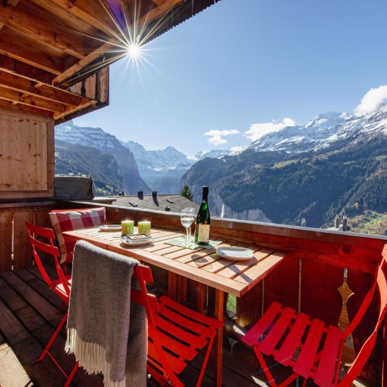 Chalet Barg u Tal - Superior Apartment mit Balkon - 6