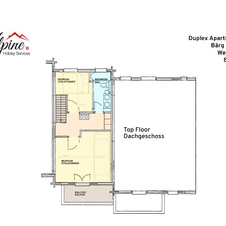Chalet Barg u Tal - Superior Apartment mit Balkon - 31