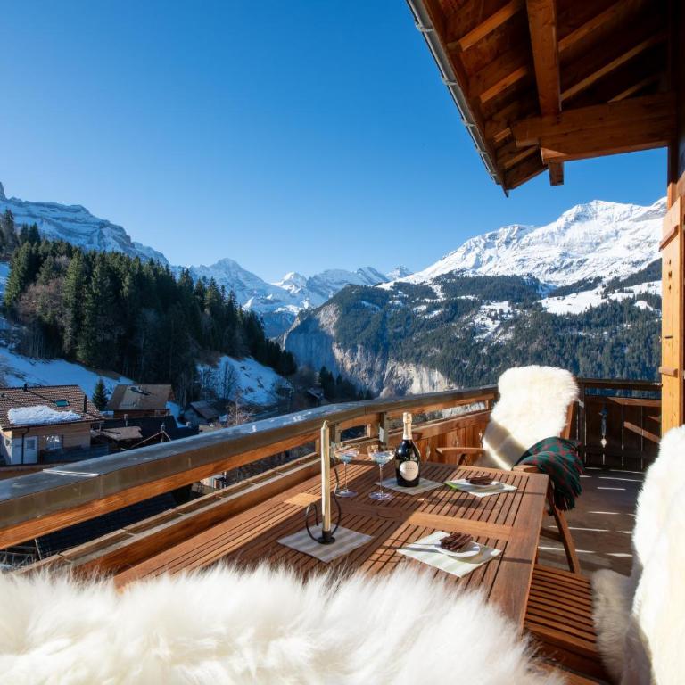 Chalet Silberhorn Penthouse - Penthouse-Apartment - 43