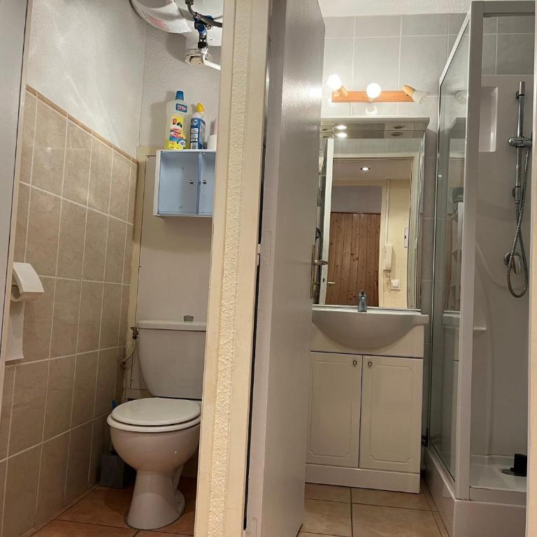 Studio Familial Piscine, Parking, Proche Plage - Idéal 4 pers, Budget Serré, Gruissan - FR-1-796-58 - Appartamento - 10