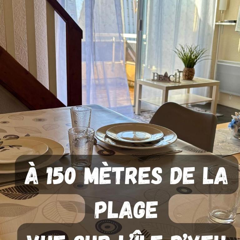 Bel appartement à 100m de la plage avec parking privé - Apartment mit 2 Schlafzimmern - 1